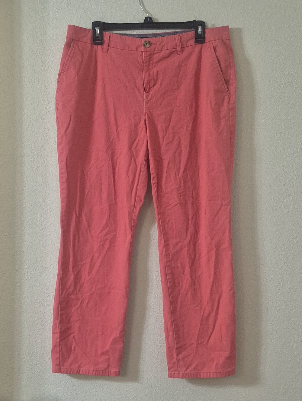 Tommy Hilfiger Coral Pink Cropped Jeans